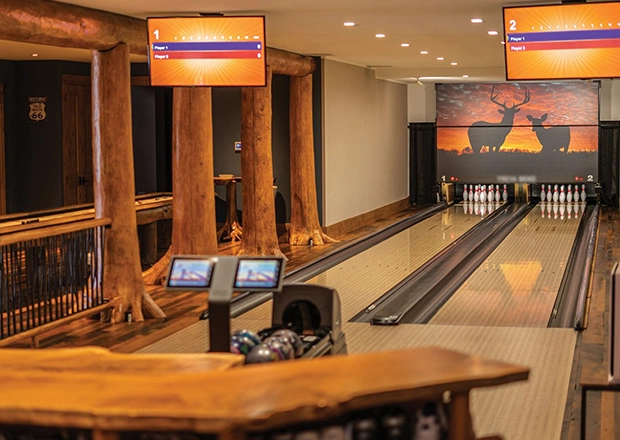 Hotel Resort duckpin bowling equipment