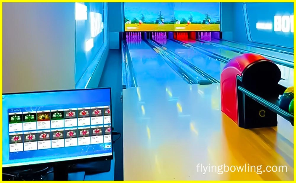 Flying - Standard Bowling Machine Alley Equipment