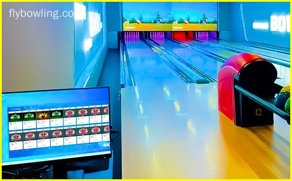 Flying Bowling - Standard Bowling Machine Alley Equipment