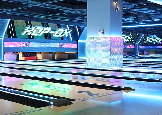 Entertainment Center indoor bowling alley