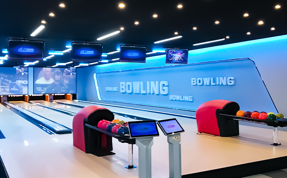 bowling alley lane