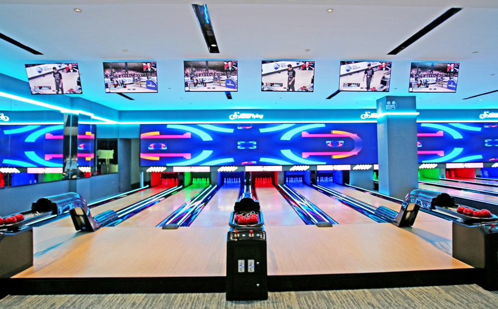 mini bowling lanes
