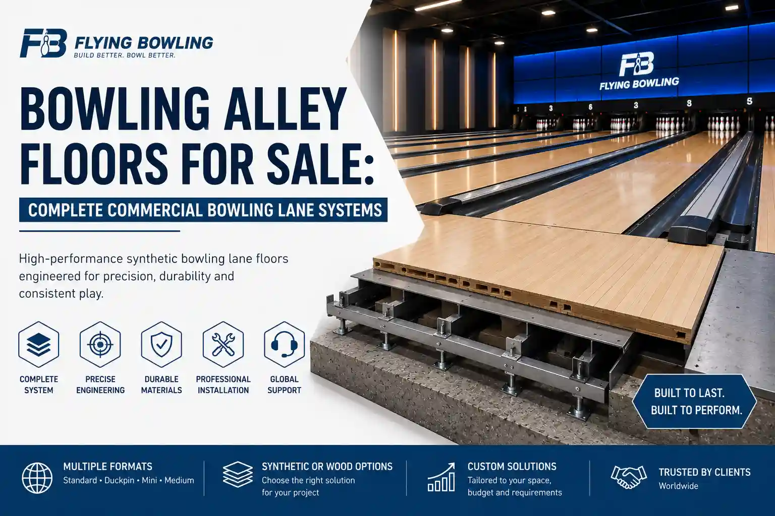 Bowling Alley Floors for Sale Complete Commercial Bowling Lane