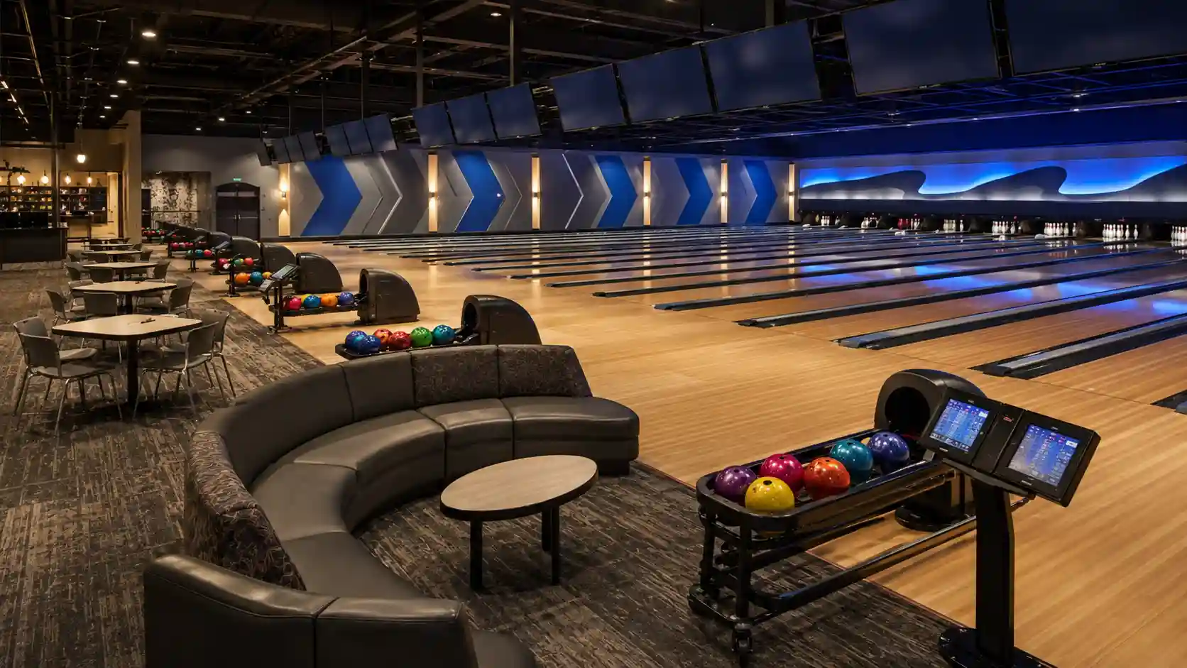 Bowling Alley Size Bowling Alley Size