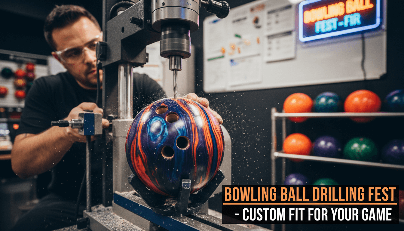 Bowling ball drilling fees