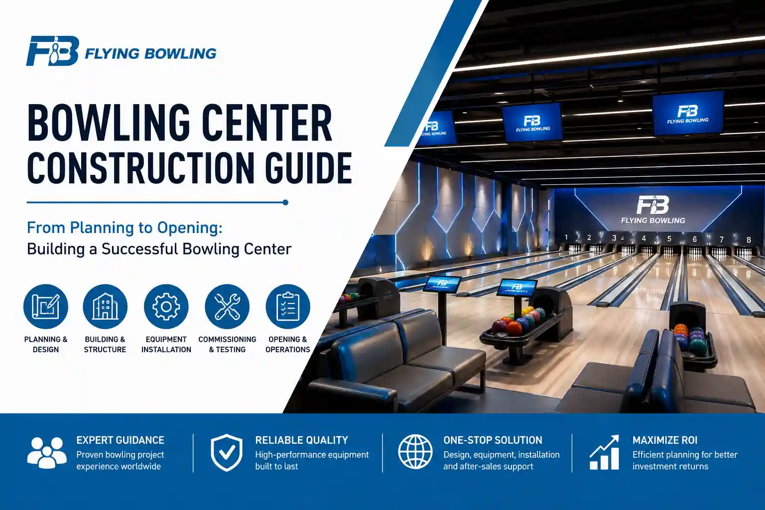 Bowling Center Construction Guide Planning, Design, Equipment & Installation