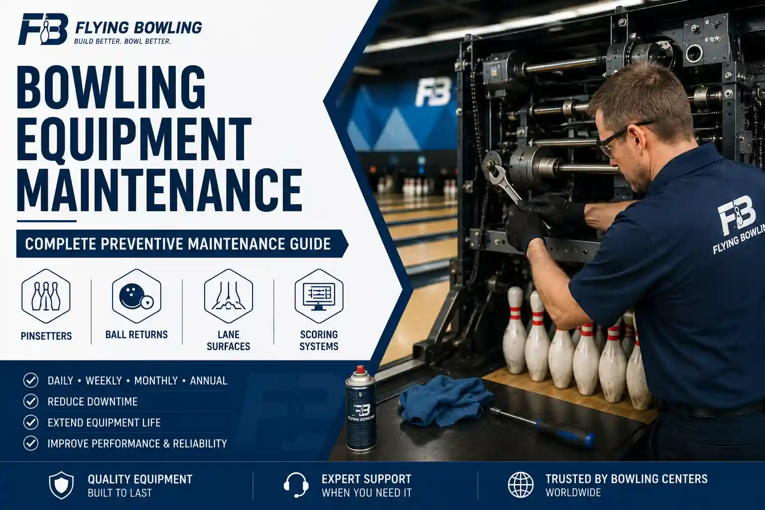 Bowling Equipment Maintenance Complete Preventive Maintenance Guide