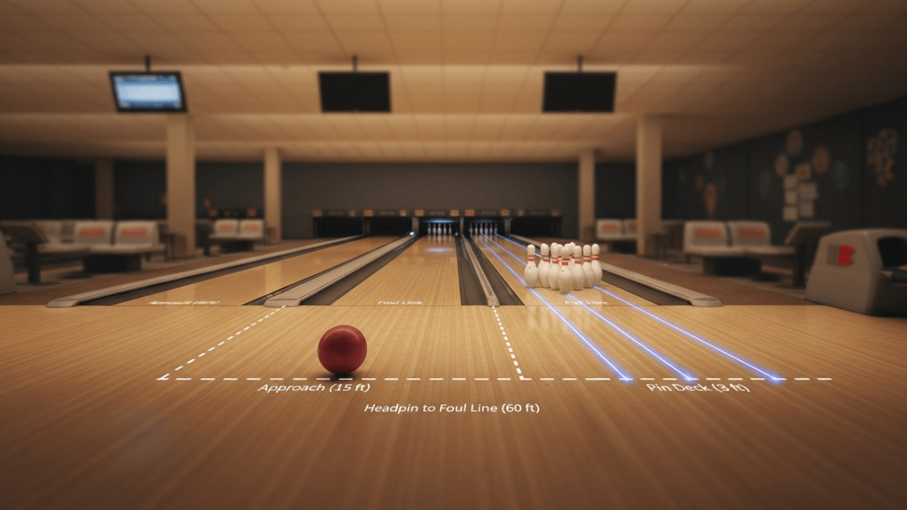 bowling lane dimensions
