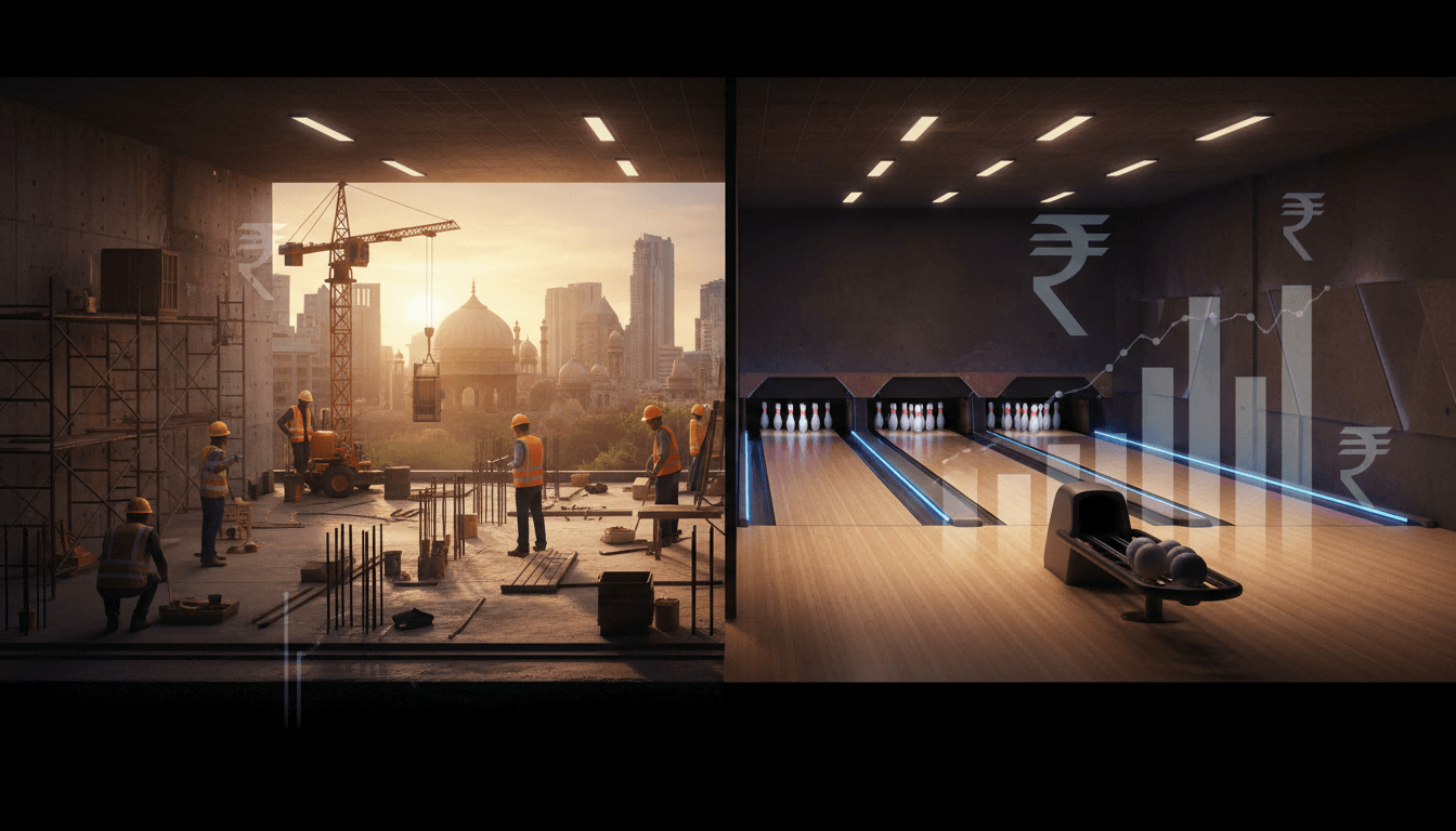 cost of building a bowling alley in india