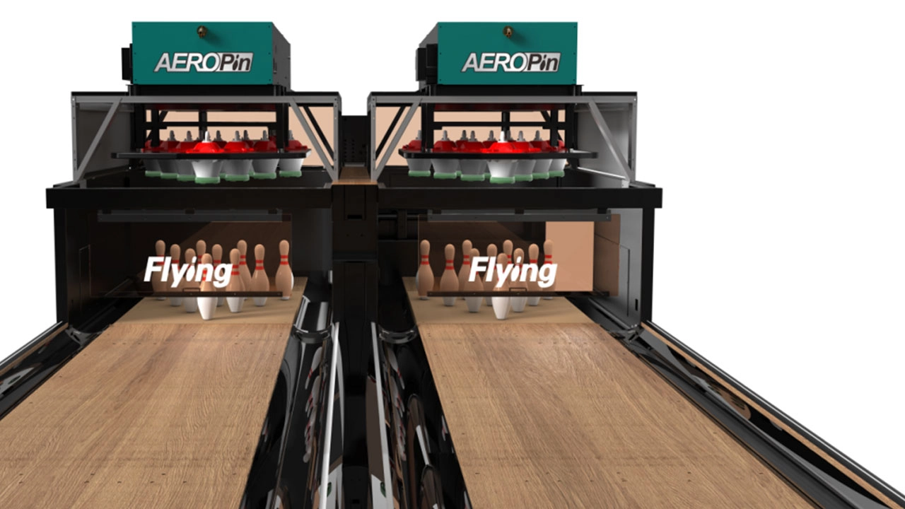 Flying Bowling - flying Aeropin bowling