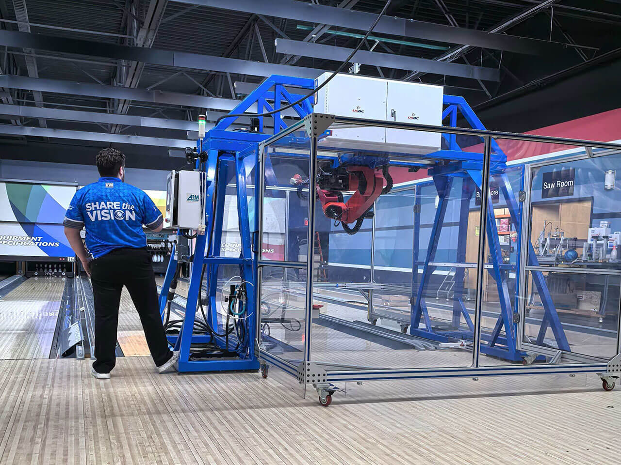 Flying Bowling string Pinsetter USBC Flying Bowling string Pinsetter USBC