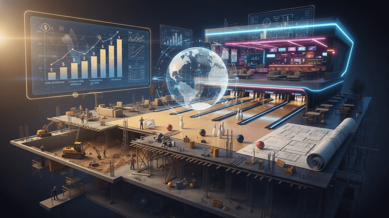 how much Cost to Build a Bowling Alley in the USA