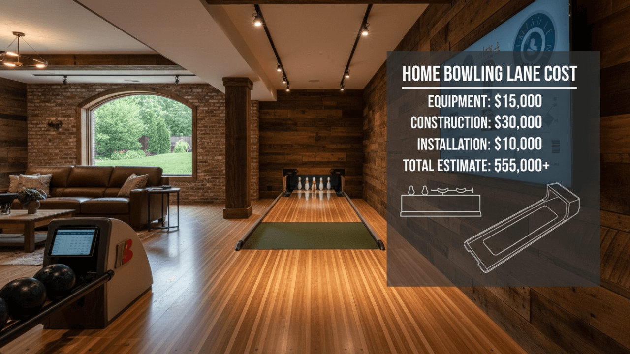 How Much Does It Cost to Build a Bowling Lane at Home