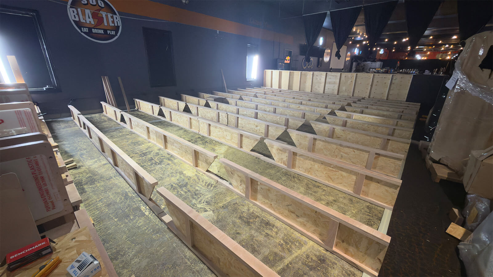 in home bowling alley cost