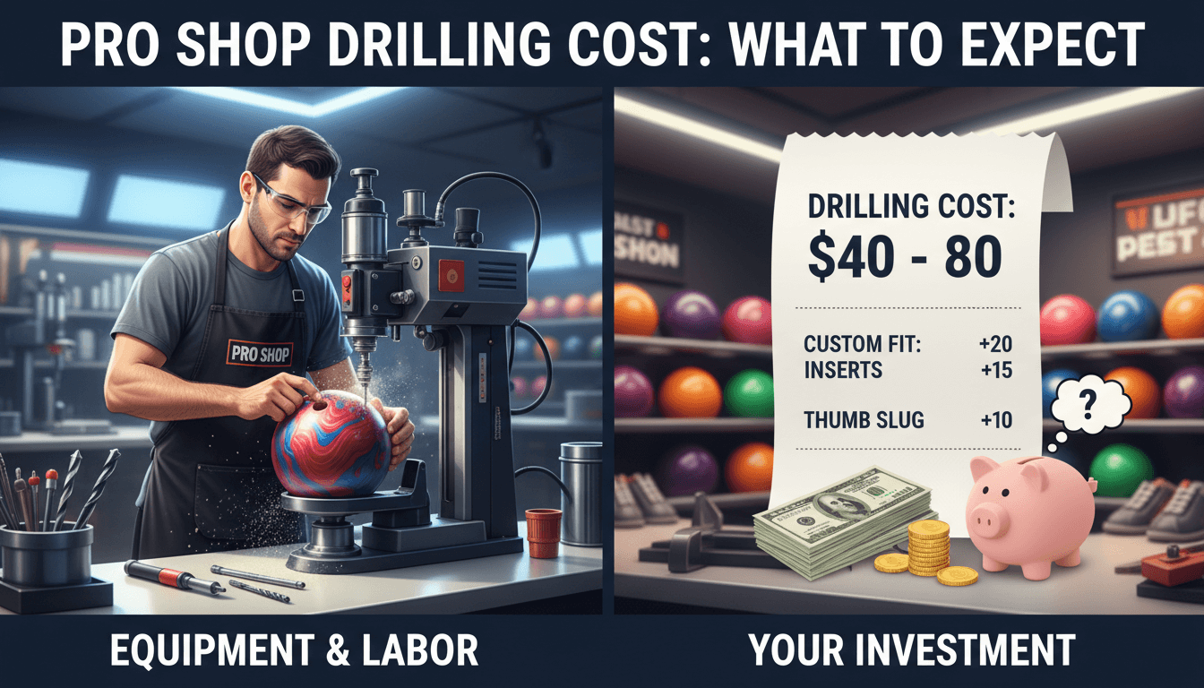 pro shop drilling cost