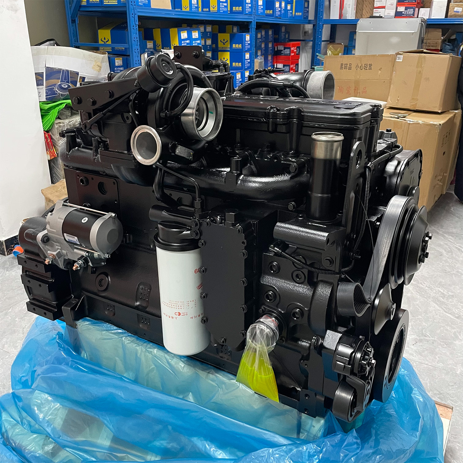 QSL8.9Engine assembly (2)
