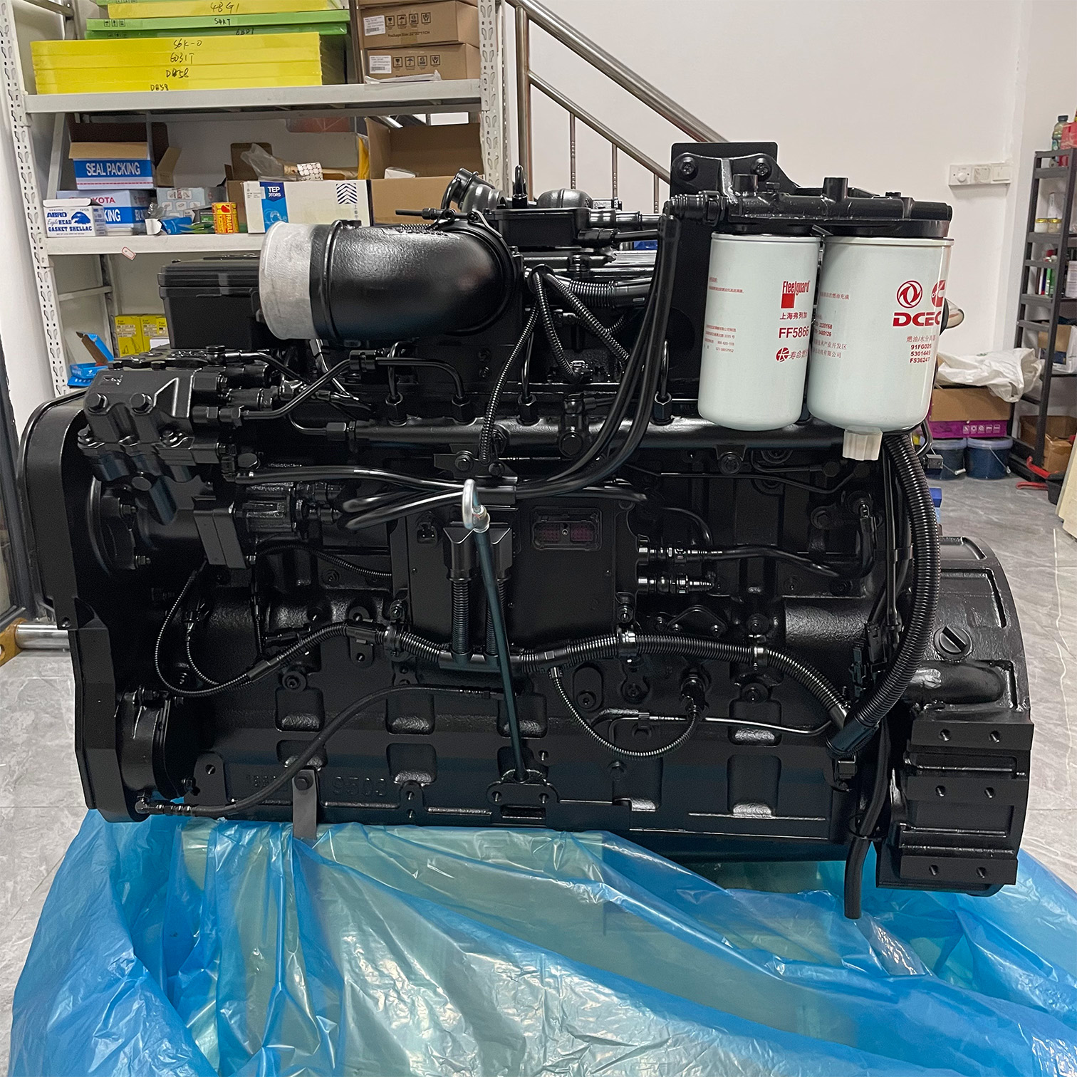 QSL8.9Engine assembly (5)