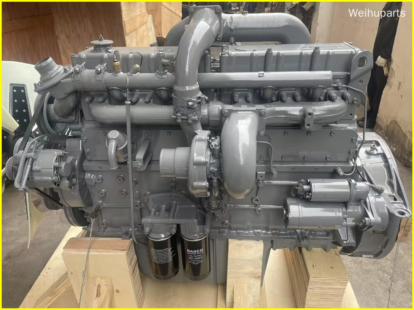 EX450-5 6RB1发动机总成 (2)