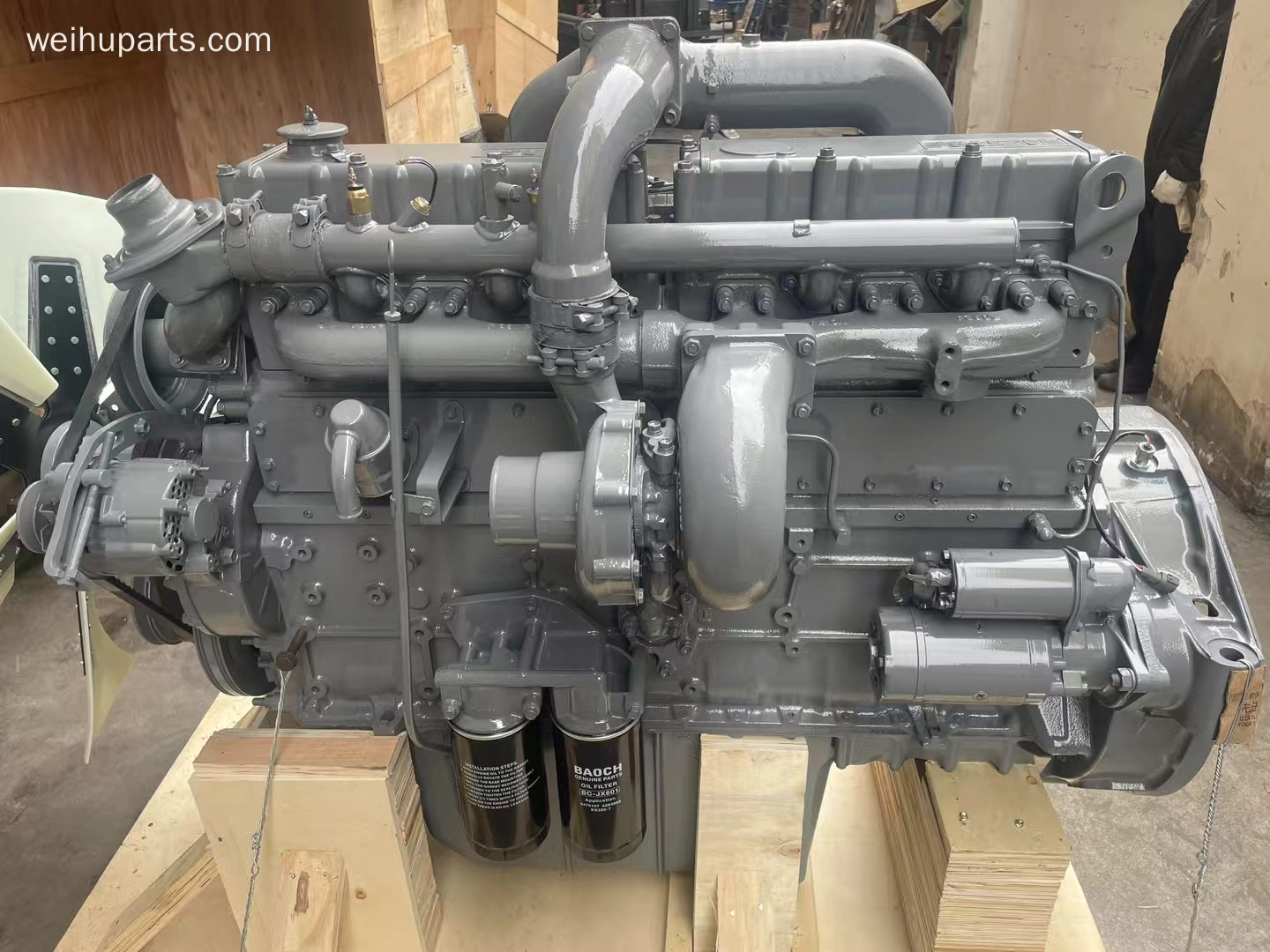 EX450-5 6RB1发动机总成 (2)