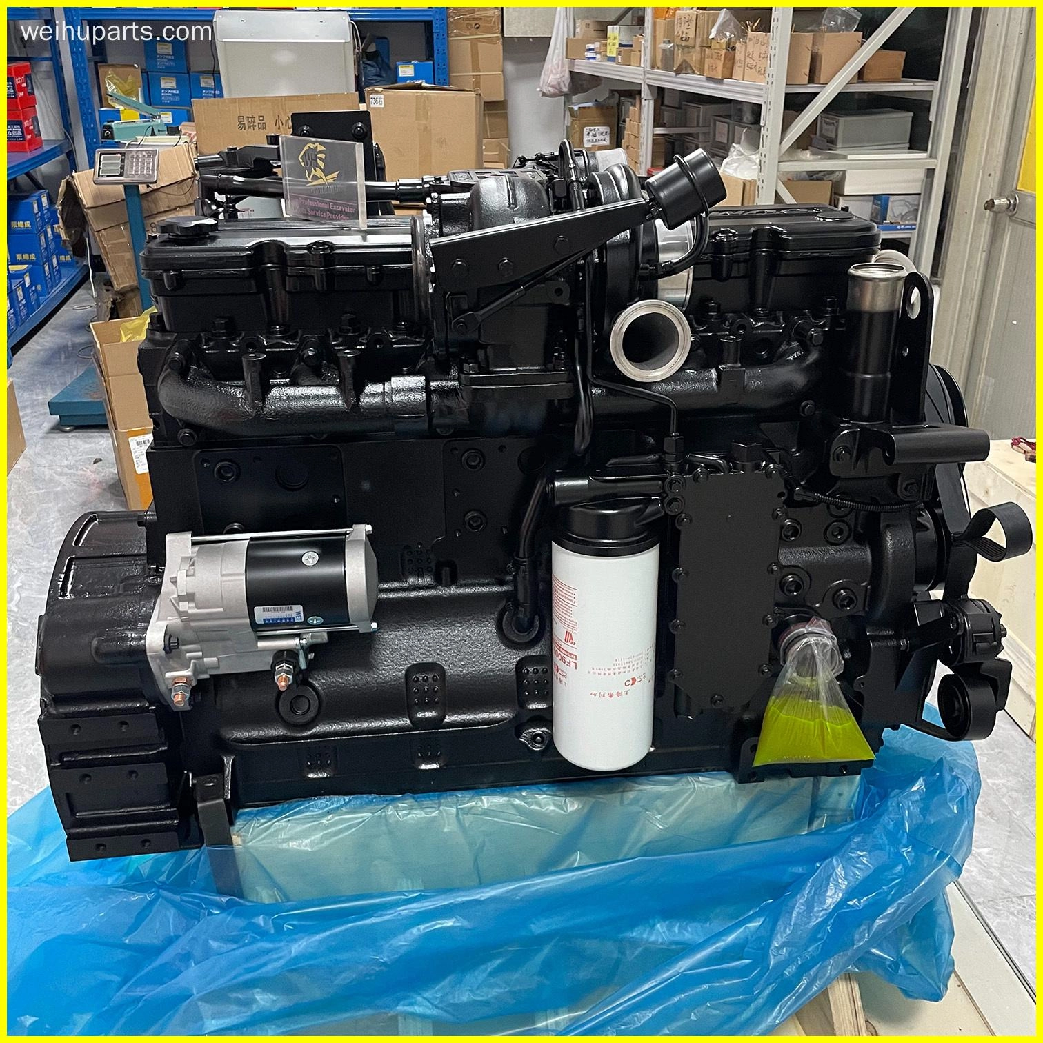 QSL8.9发动机总成 (6)