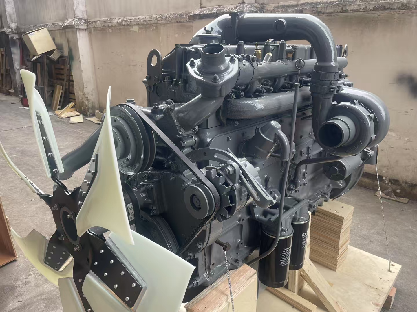 EX450-5 6RB1发动机总成 (3)