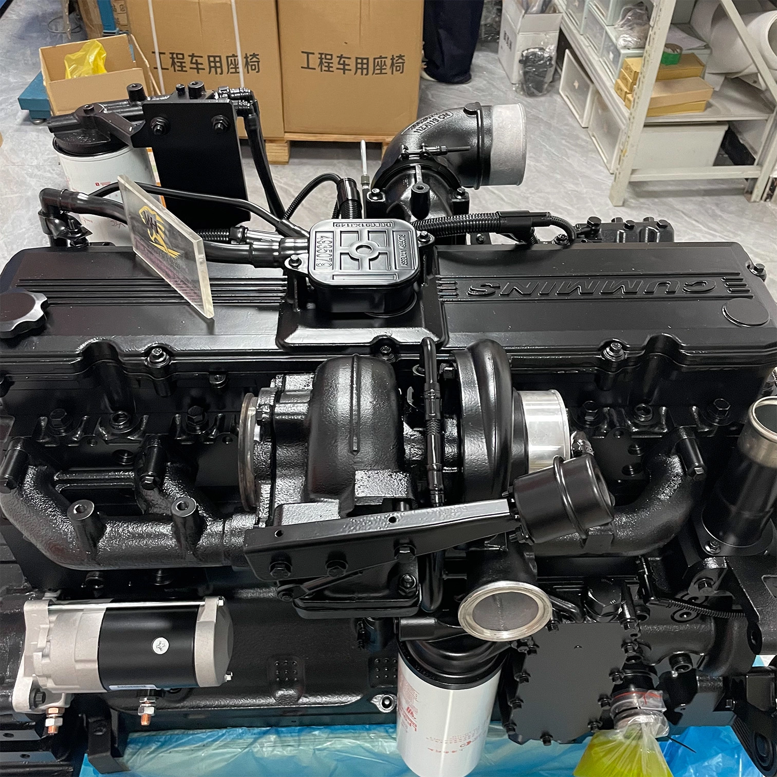 QSL8.9发动机总成 (3)