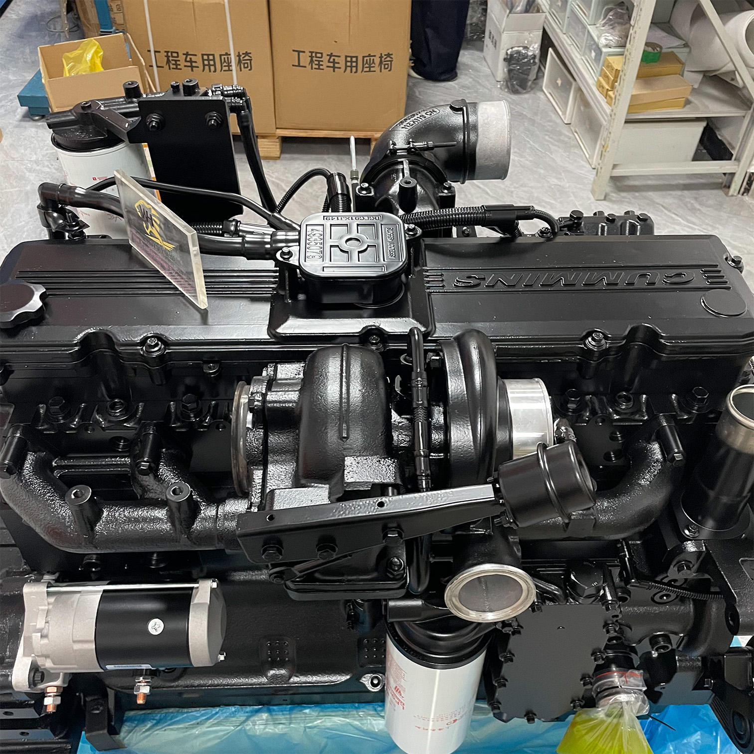 QSL8.9Engine assembly (3)