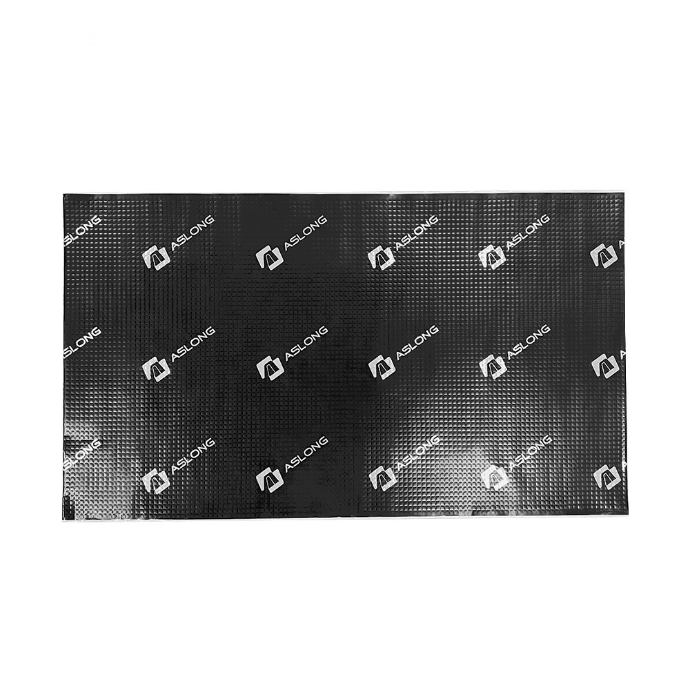 ASLONG branded sound dampening mat.