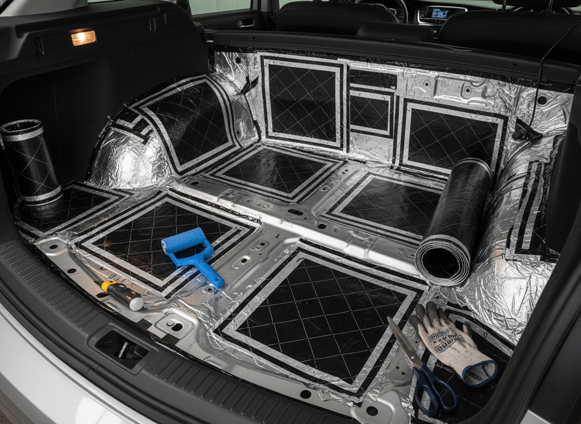 Butyl Rubber Sound Damping Mat