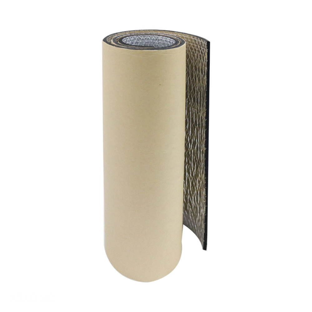 Composite reinforced aluminum foil