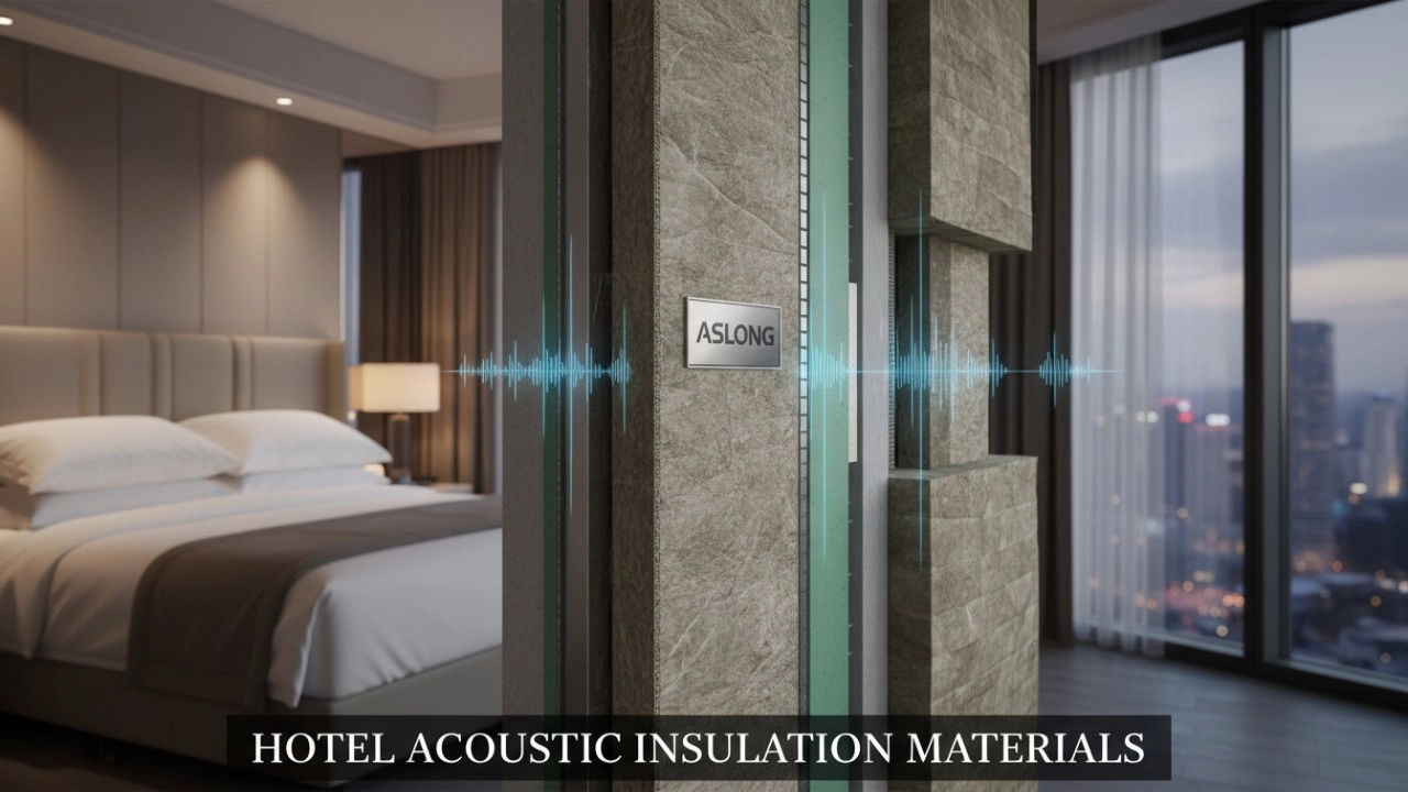 Hotel acoustic insulation materials