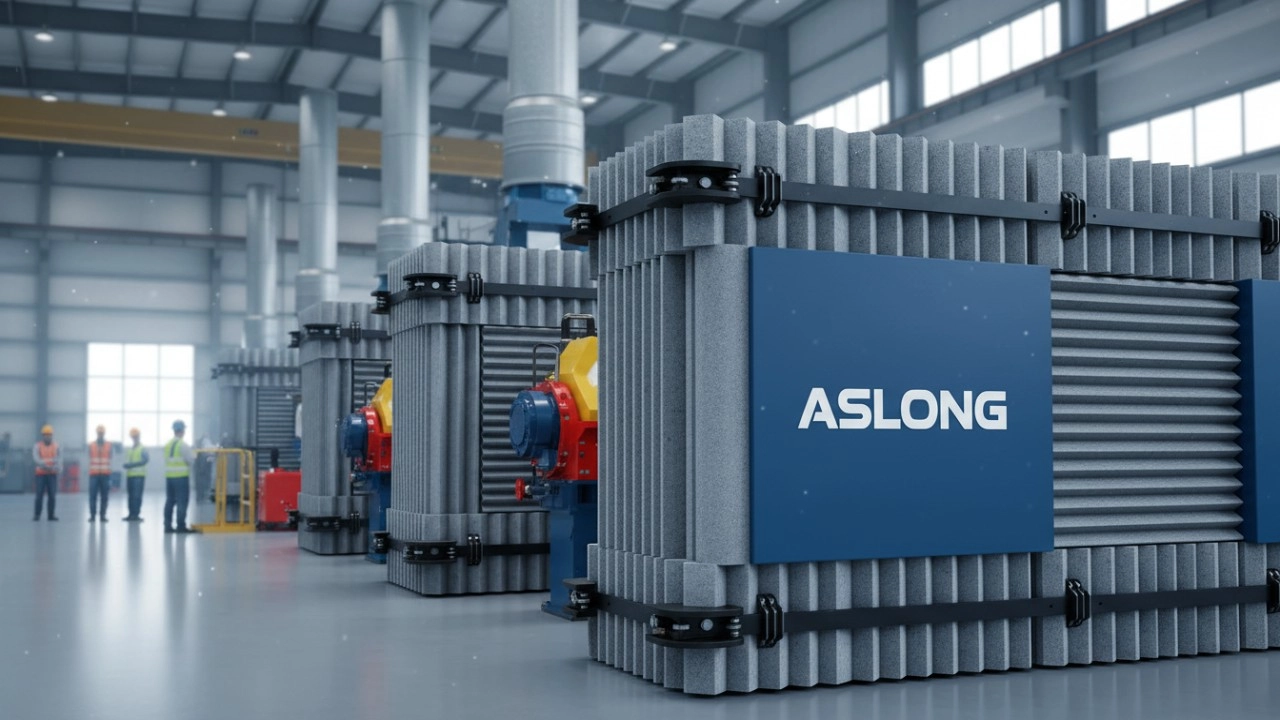 Industrial noise insulation