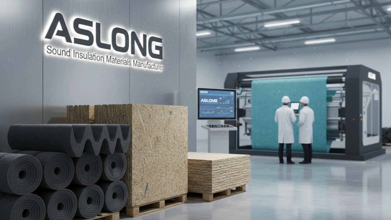 New sound insulation materials manufacturer