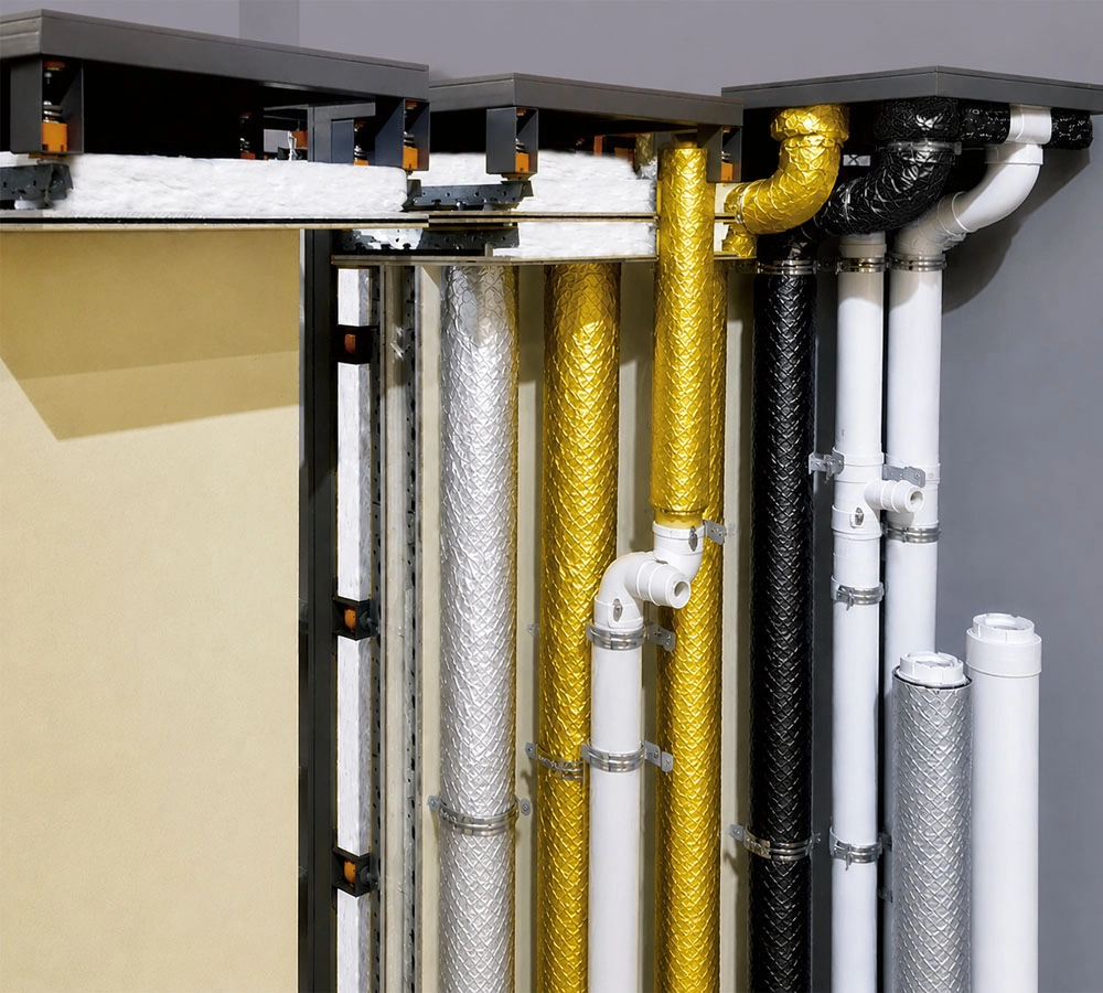 Pipeline noise reduction