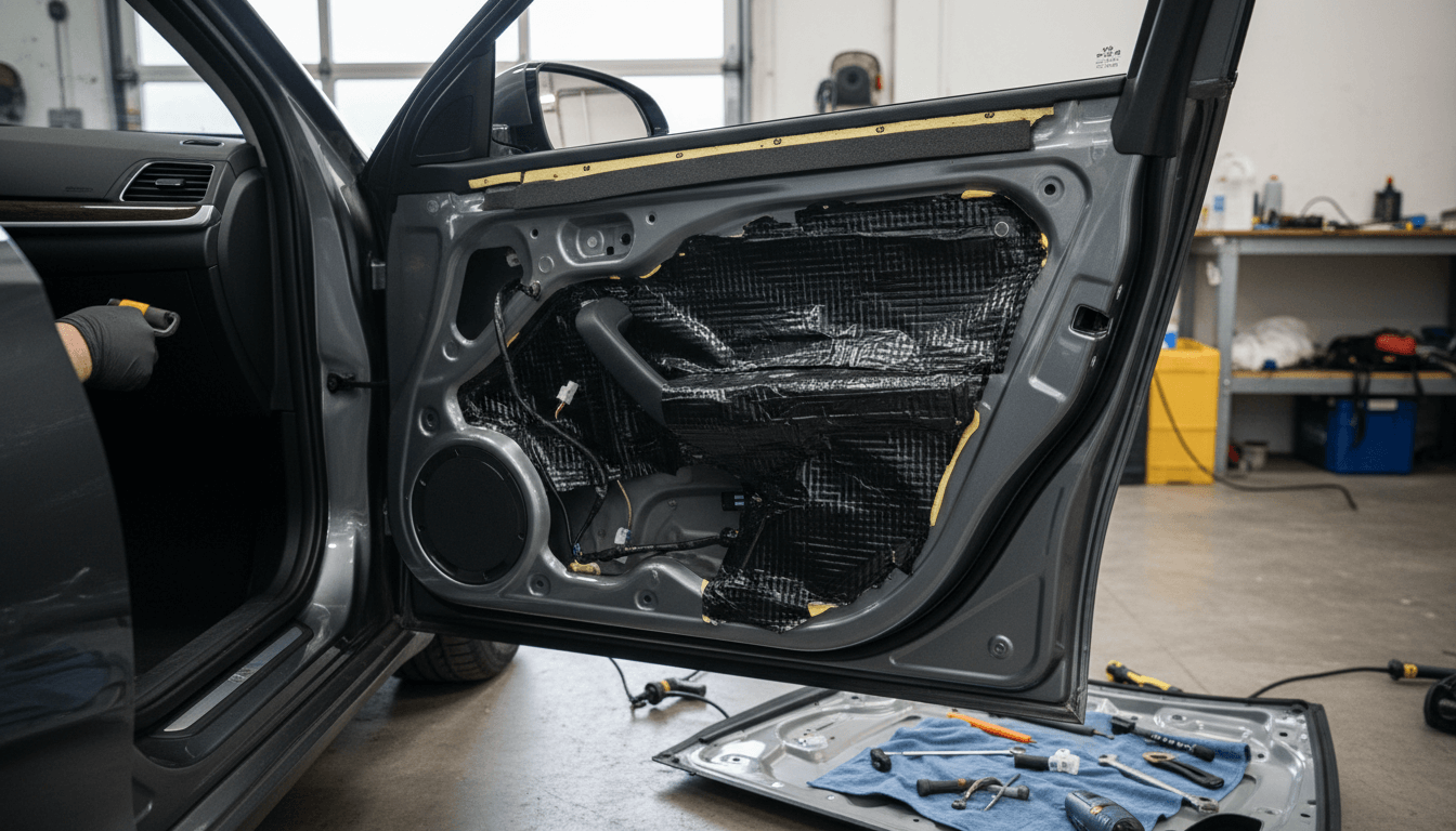 Sound Deadening Insulation for car