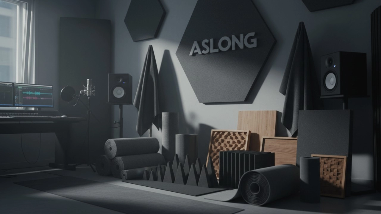 Studio sound insulation materials