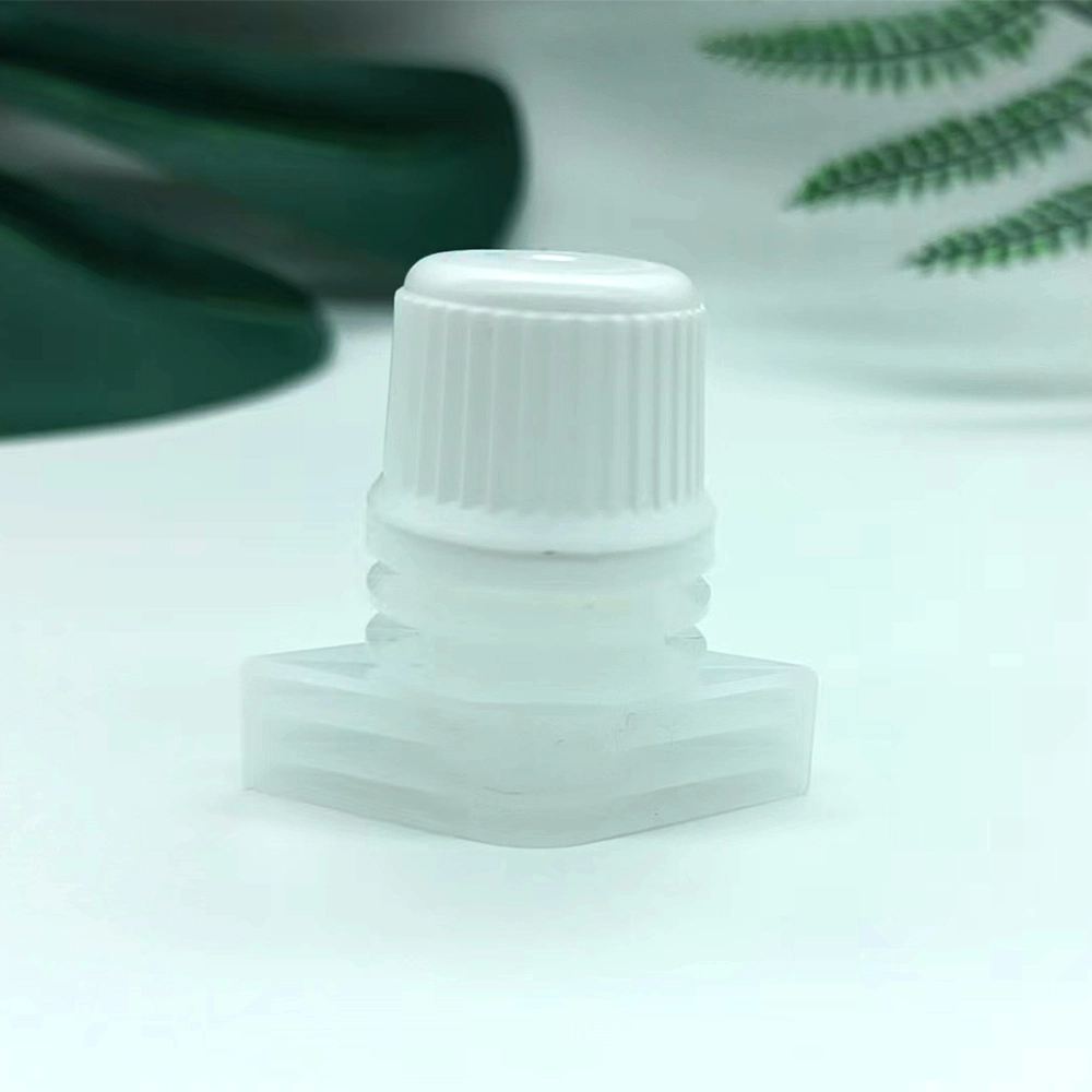 Factory plastic pouch spout cap