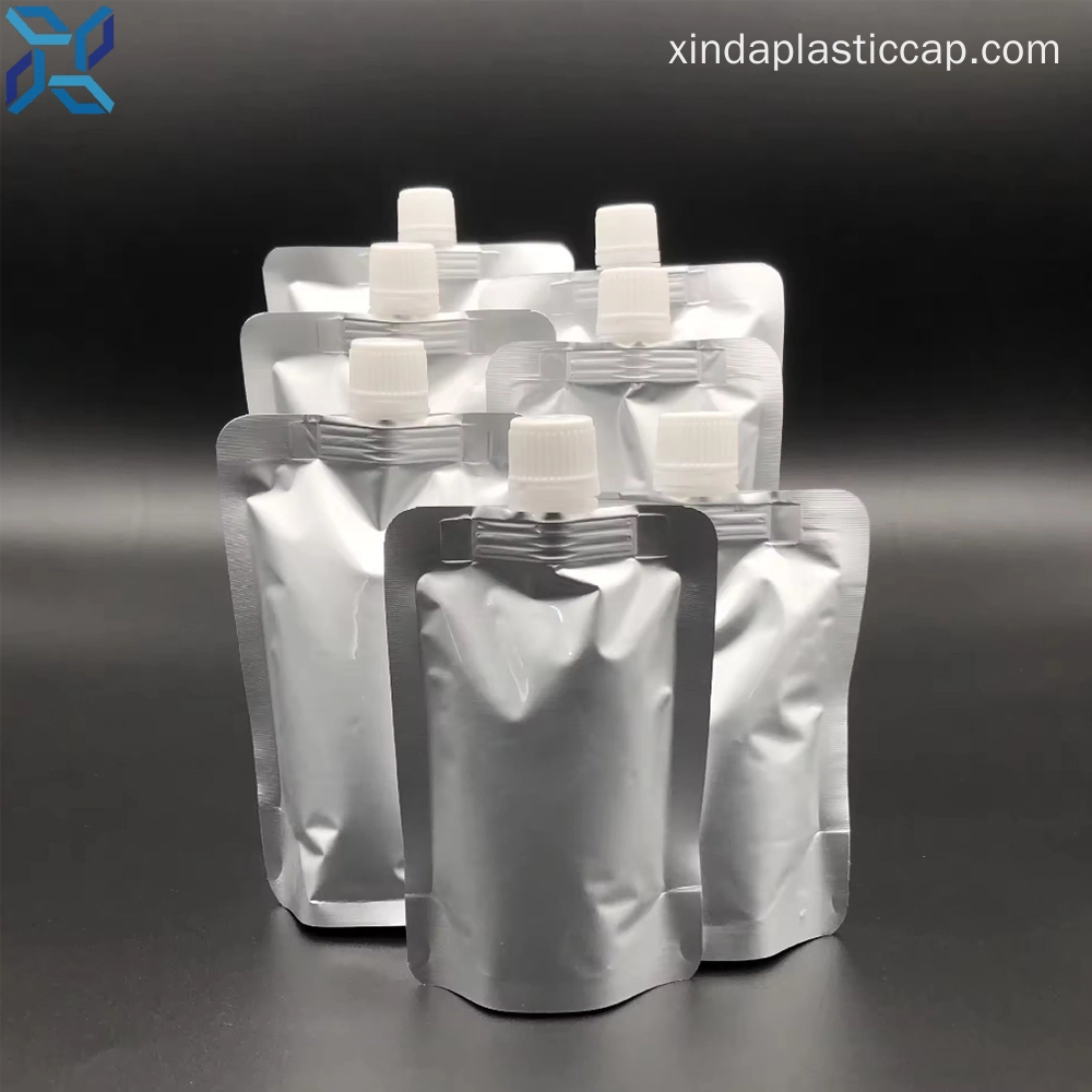 bolsa de papel de aluminio con tapa vertical bolsa stand up de papel de aluminio