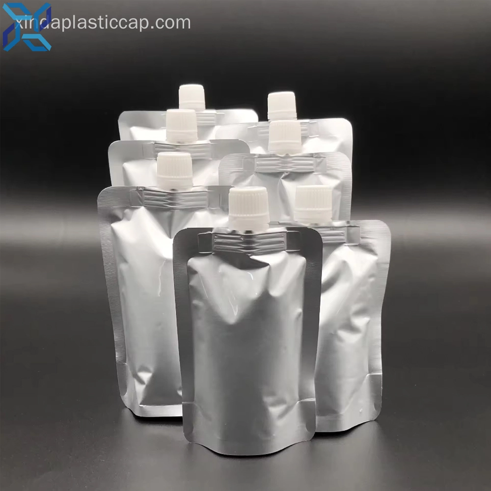 bolsa de papel de aluminio con tapa vertical bolsa stand up de papel de aluminio
