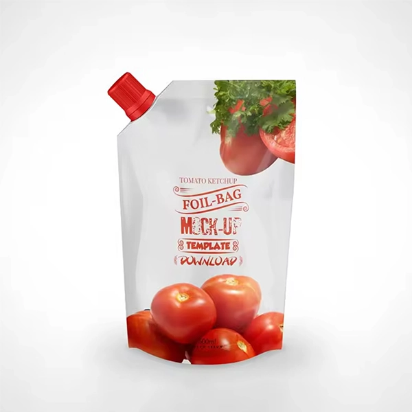 Lamine-Tekrar Kapatılabilir-Plastik-ayakta duran poşet Lamine Tekrar Kapatılabilir Plastik Ayaklı Poşet
