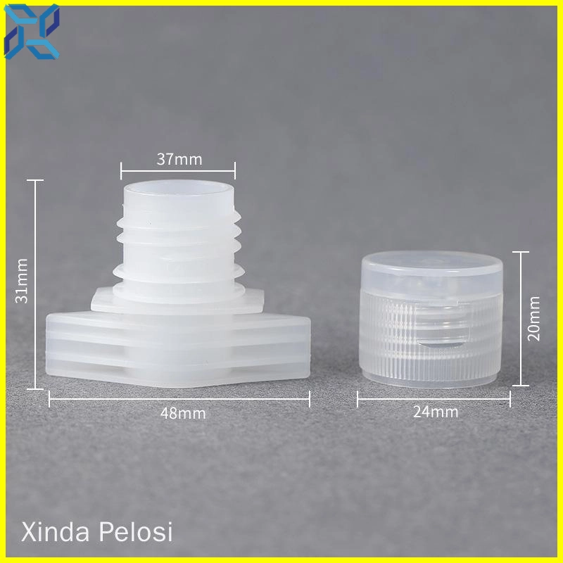 white-plastic-cap-with-flip-top-pour-spout white plastic cap with flip top pour spout