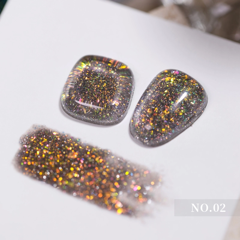 Reflective Disco yellow Nail Polish Reflective Disco yellow Nail Polish