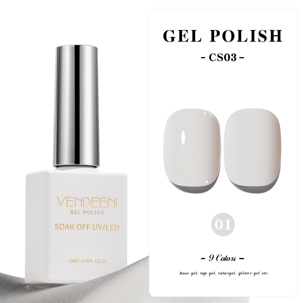 white gel polish