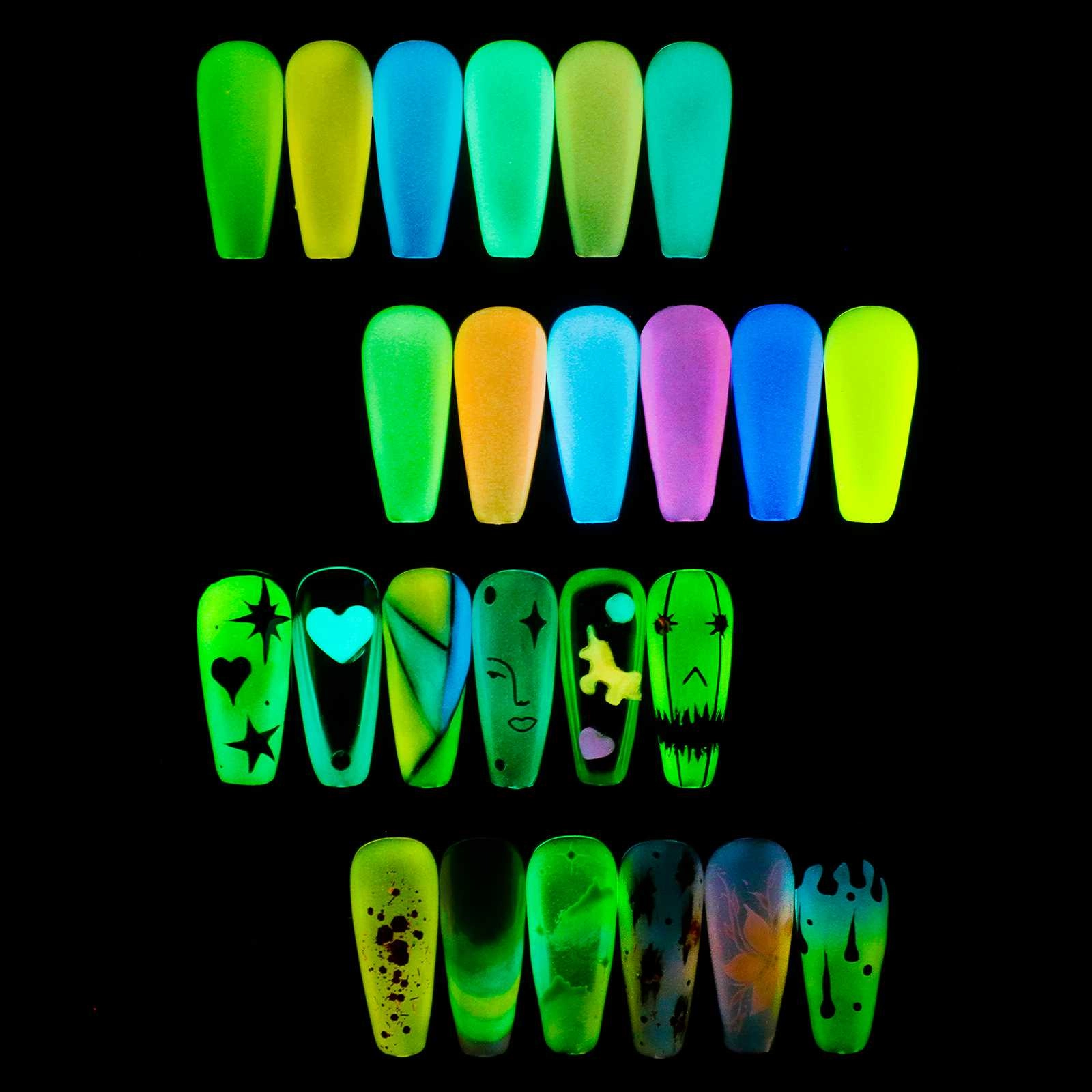 Glow-in-the-Dark Manicure Gel