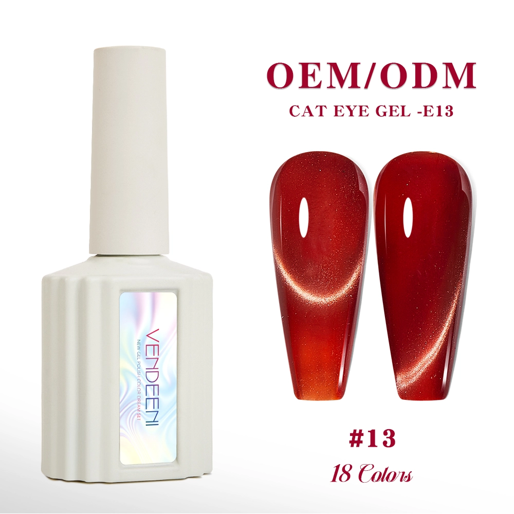 Wine-red-cat's-eye-gel-polish Wine red cat's eye gel polish