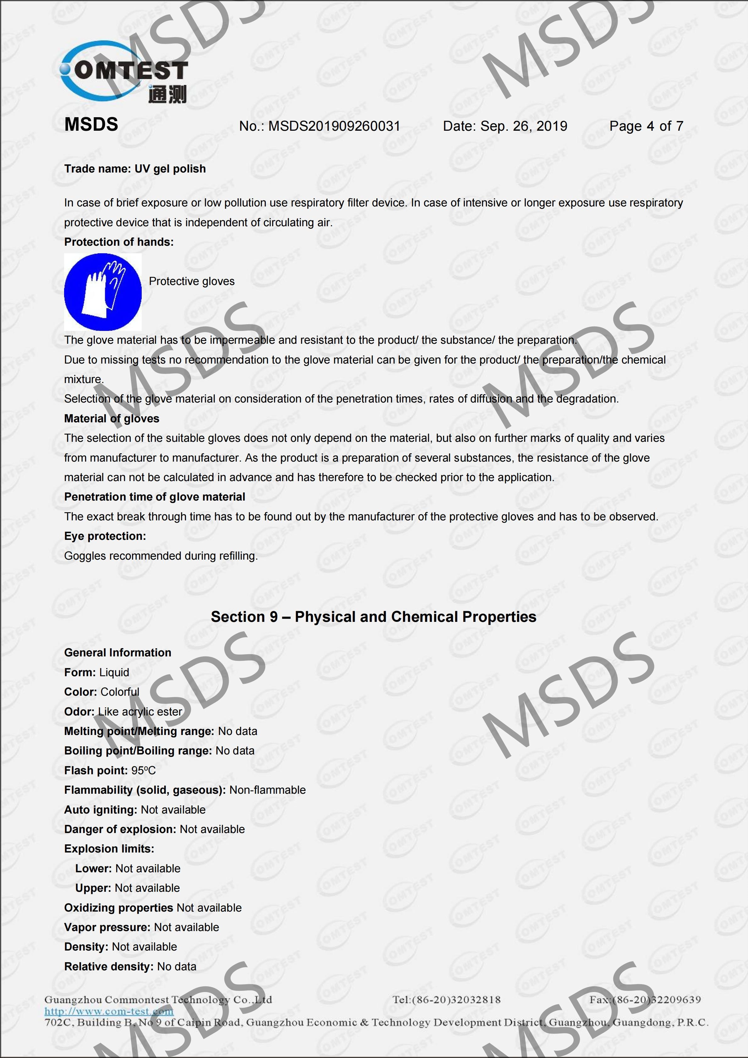 UV gel Polish MSDS_03