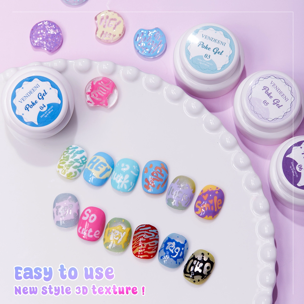 12Colors Poke Gel Nail Polish