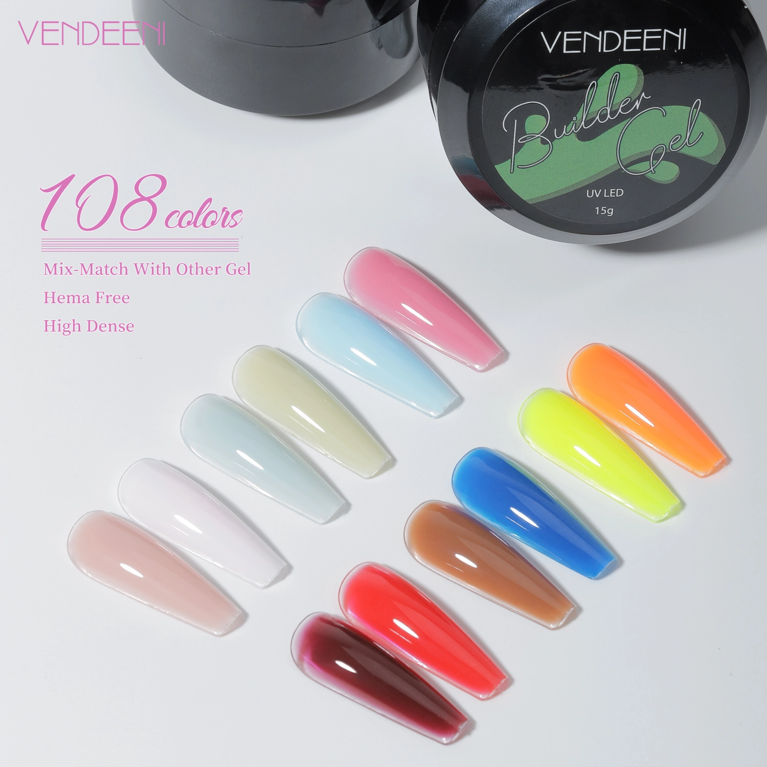 Vendeeni non toxic extension gel nail polish