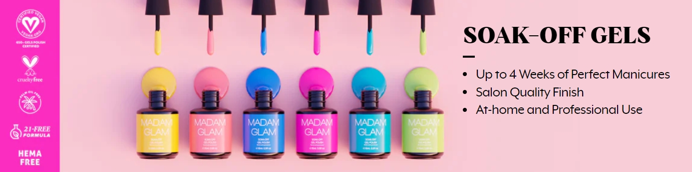 Madam Glam non-toxic gel nail polish manufacturer