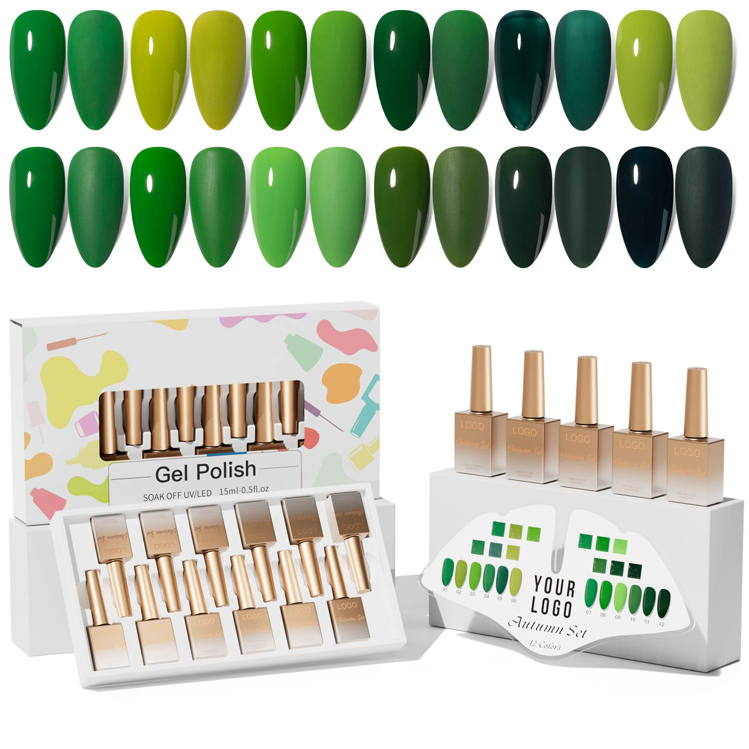 Discover Vibrant Gel Polish Shades for Stunning Nails VENDEENI